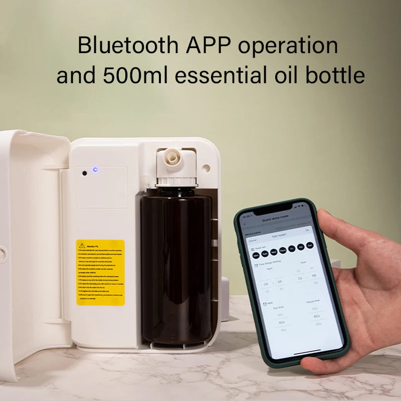 NAMSTE Bluetooth App Controlled Waterless Aroma Diffuser