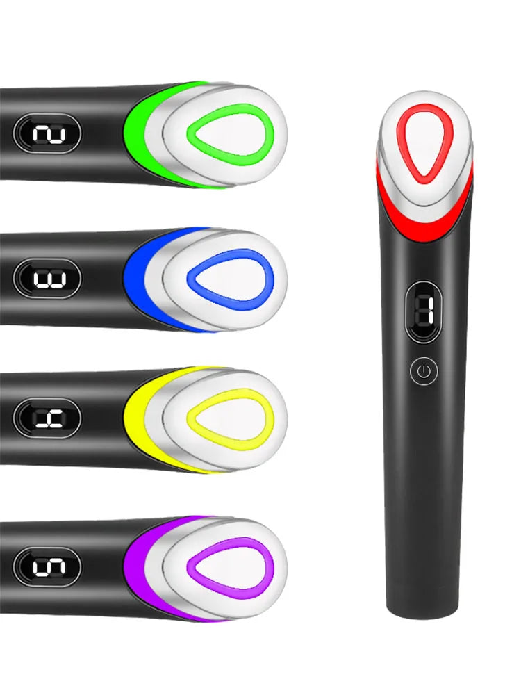 Dr Realpen 7Color Galvanic Microcurrent Beauty Device Vibration Massager