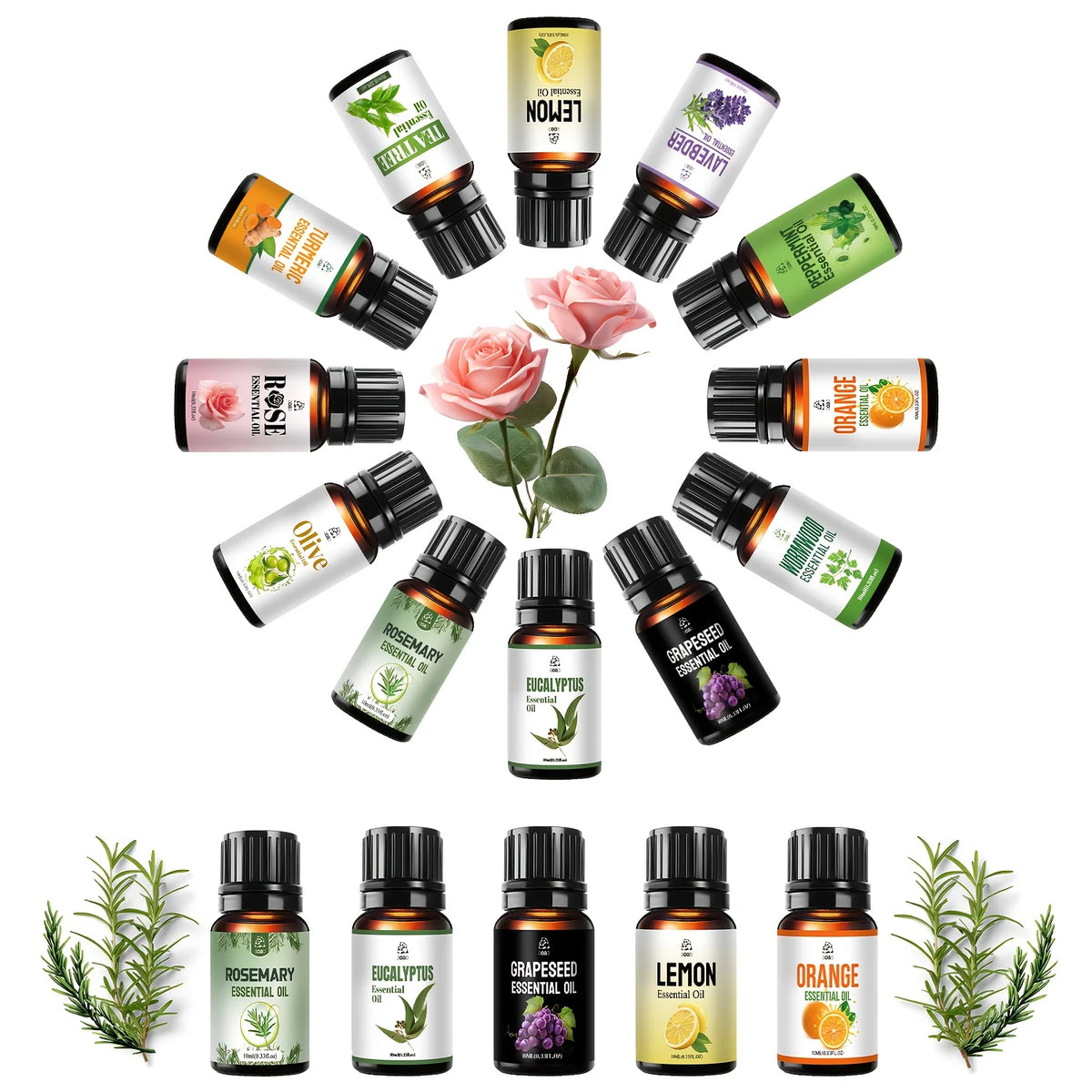 Aoao Skin Care Blend Essential Oil Set Facial Massage