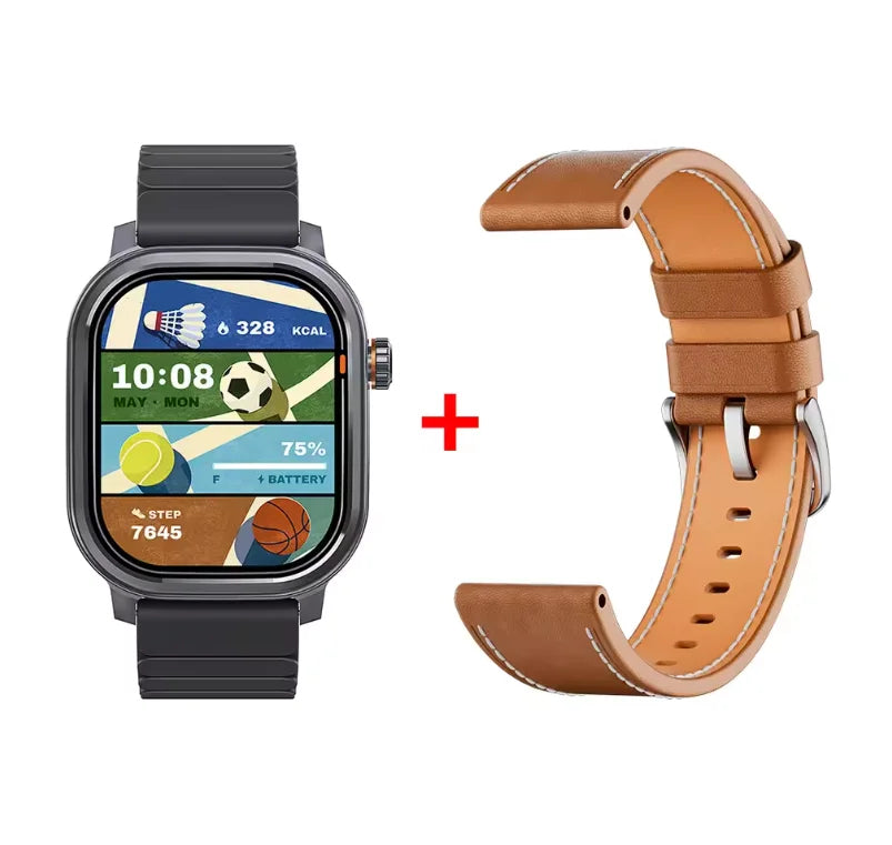 Kospet Pulse Smartwatch With Amoled Display And Bluetooth Calling