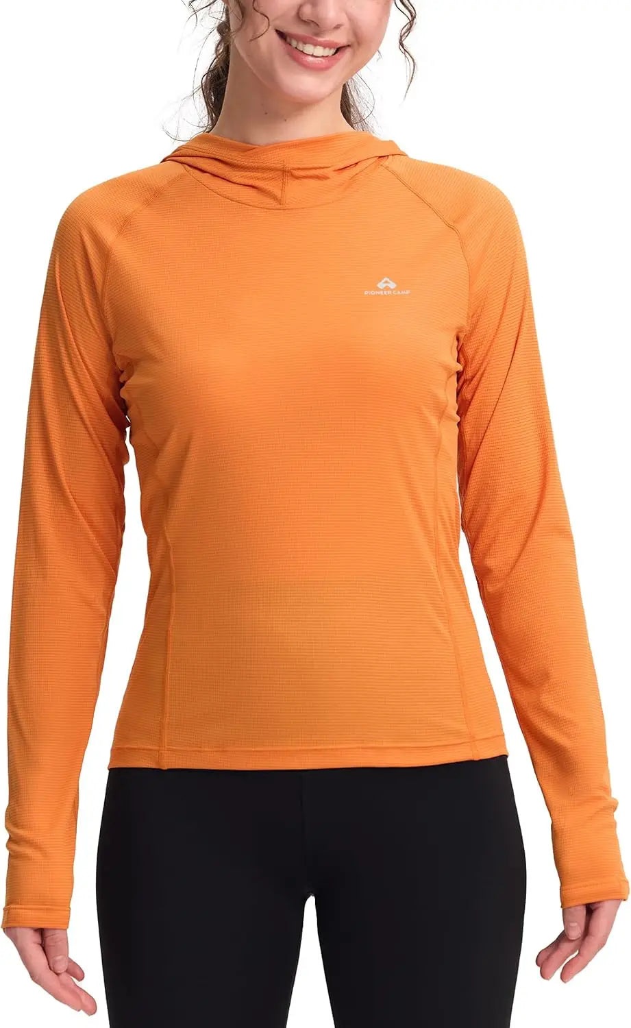 Pioneer Camp Womens Ultralight Sun Hoodie Breathable Quick Dry Tops
