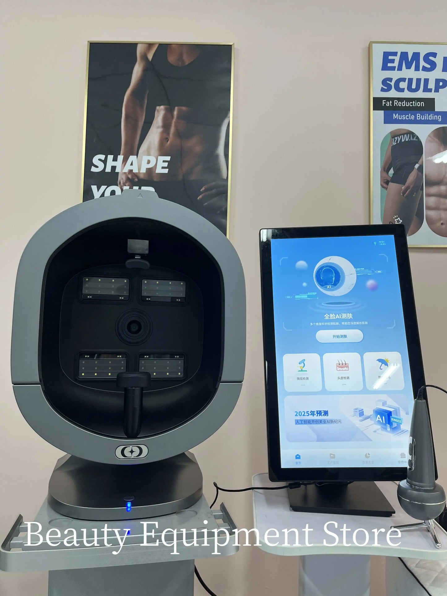 AI Skin X5 3D Facial and Scalp Analyzer with Camera