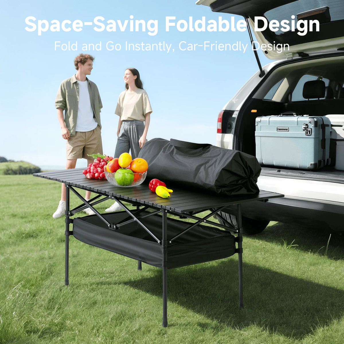 Senmeo Lightweight Folding Aluminum Camping Table