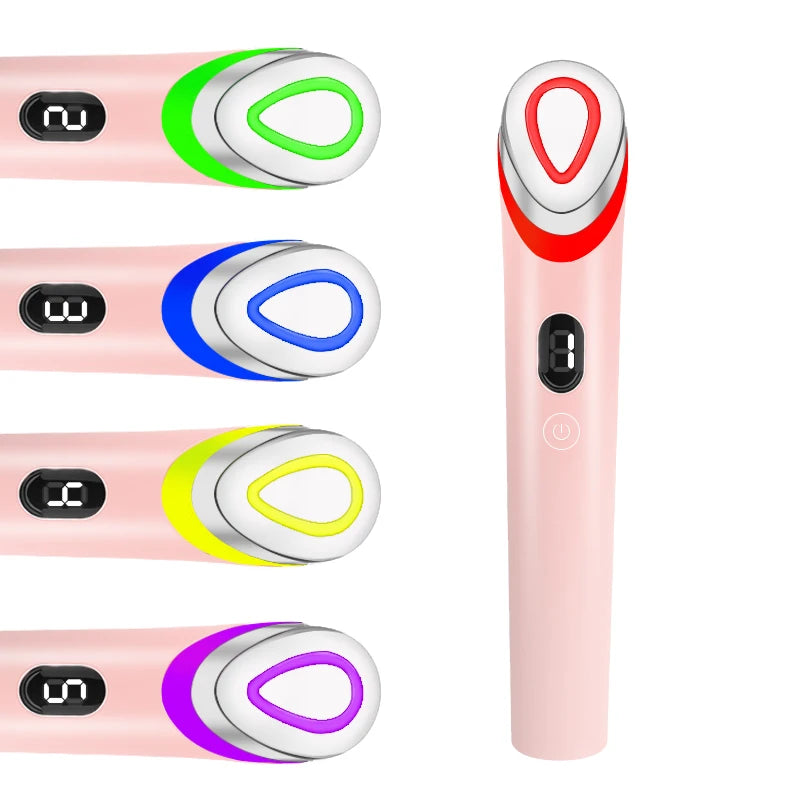 Dr Realpen 7Color Galvanic Microcurrent Beauty Device Vibration Massager