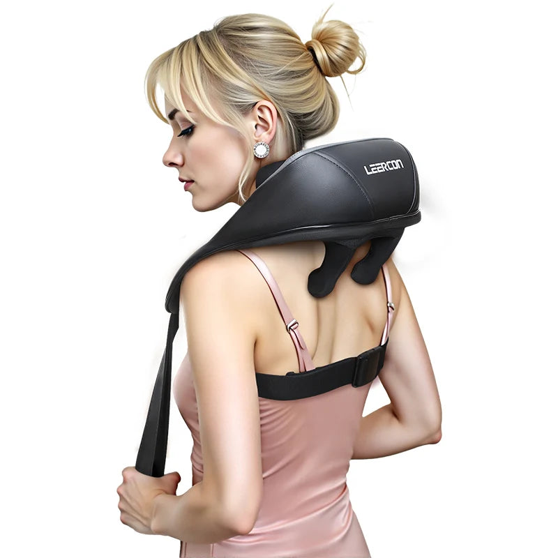 Leercon Shiatsu Neck And Shoulder Massager With Heat