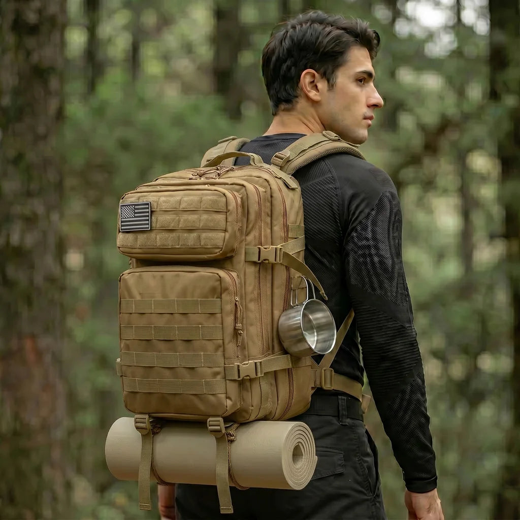 Refire Gear Durable Tactical Travel Backpack For Hiking
