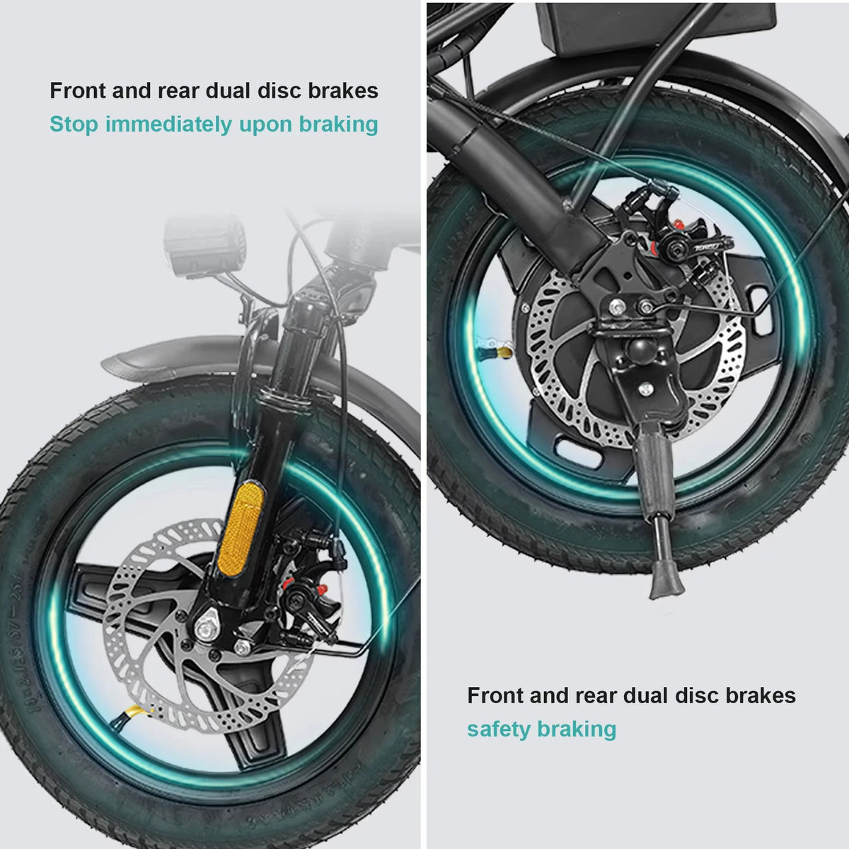 Terrosor Folding Electric Bicycle With 48V Motor And Range