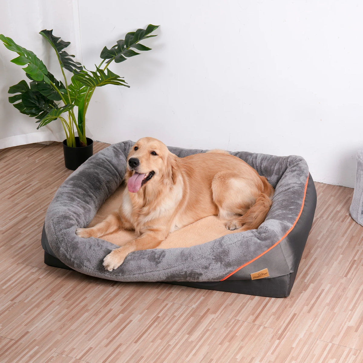 BINGOPAW Super Soft Orthopedic Foam Dog Bed With Removable Cover