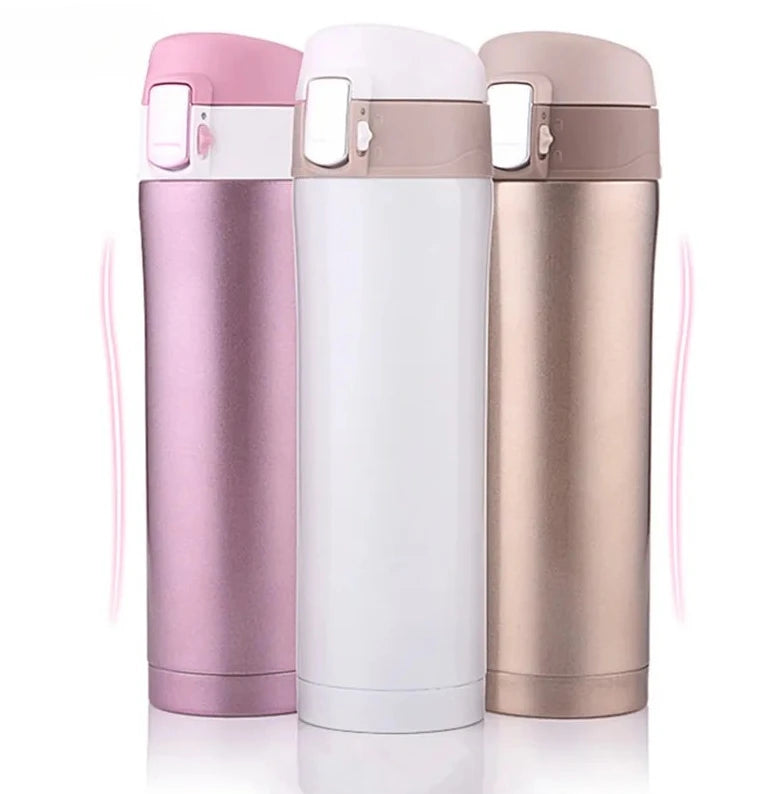 Stainless Steel Vacuum Insulated Water Bottle Leakproof Thermal Flask
