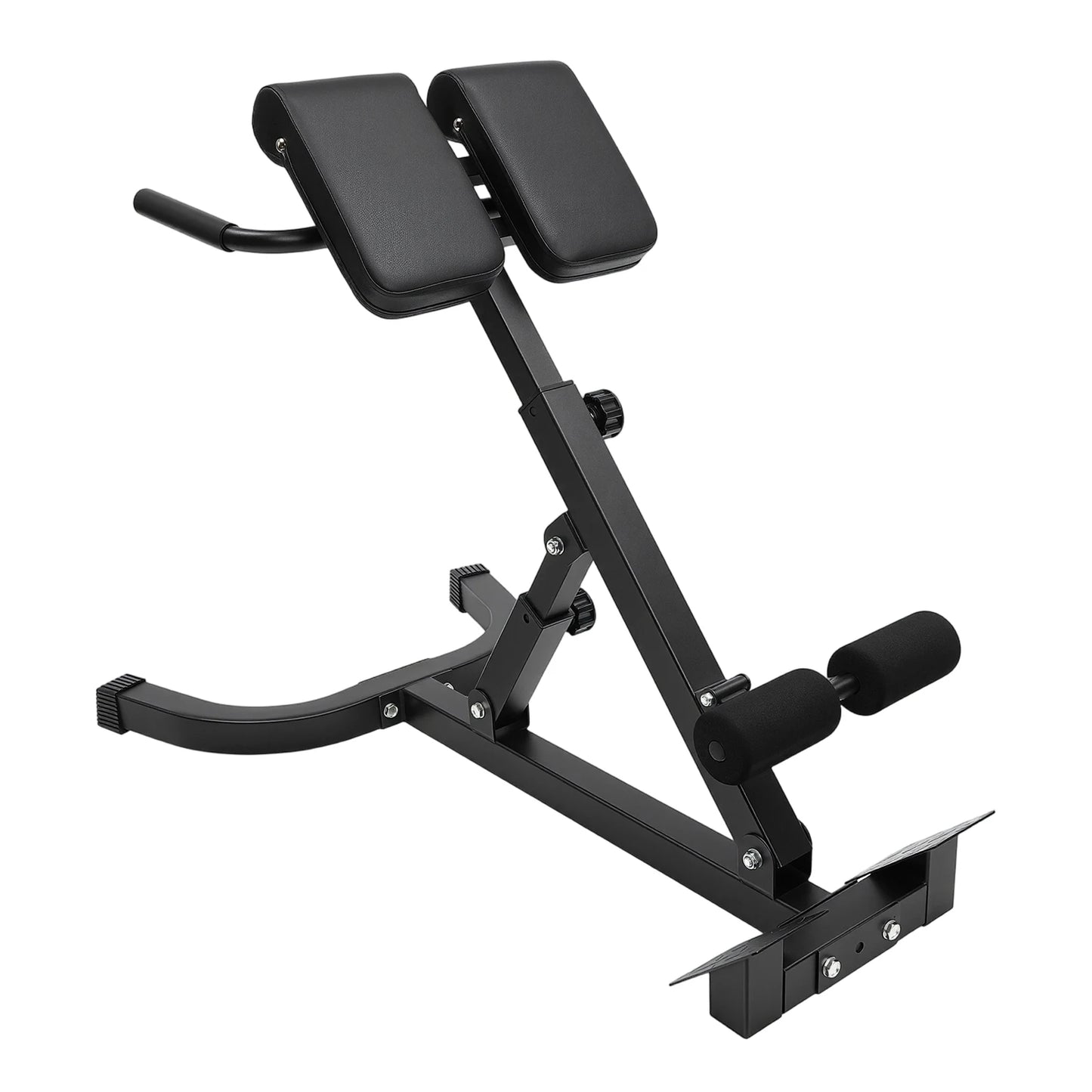 Hyperextension Bench With Adjustable Angles For Home Gym