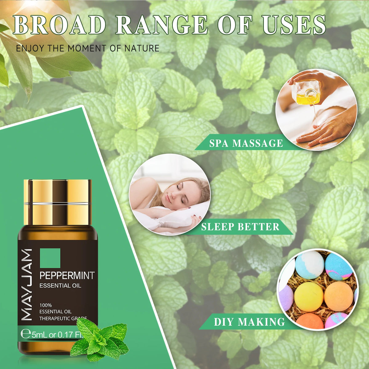 MAYJAM Essential Oils Set For Humidifier Diffuser And Air Freshener