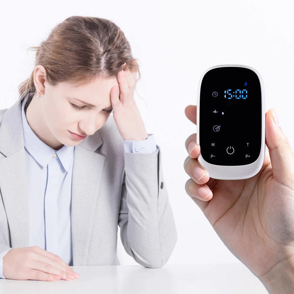 ATANG CES Insomnia Device Ear Clip for Nervous System Stimulation