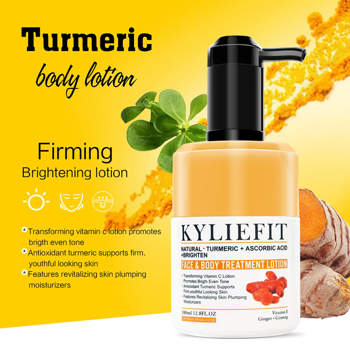 AILKE Turmeric Skin Care Cleanser Whitening Acne Dark Spots