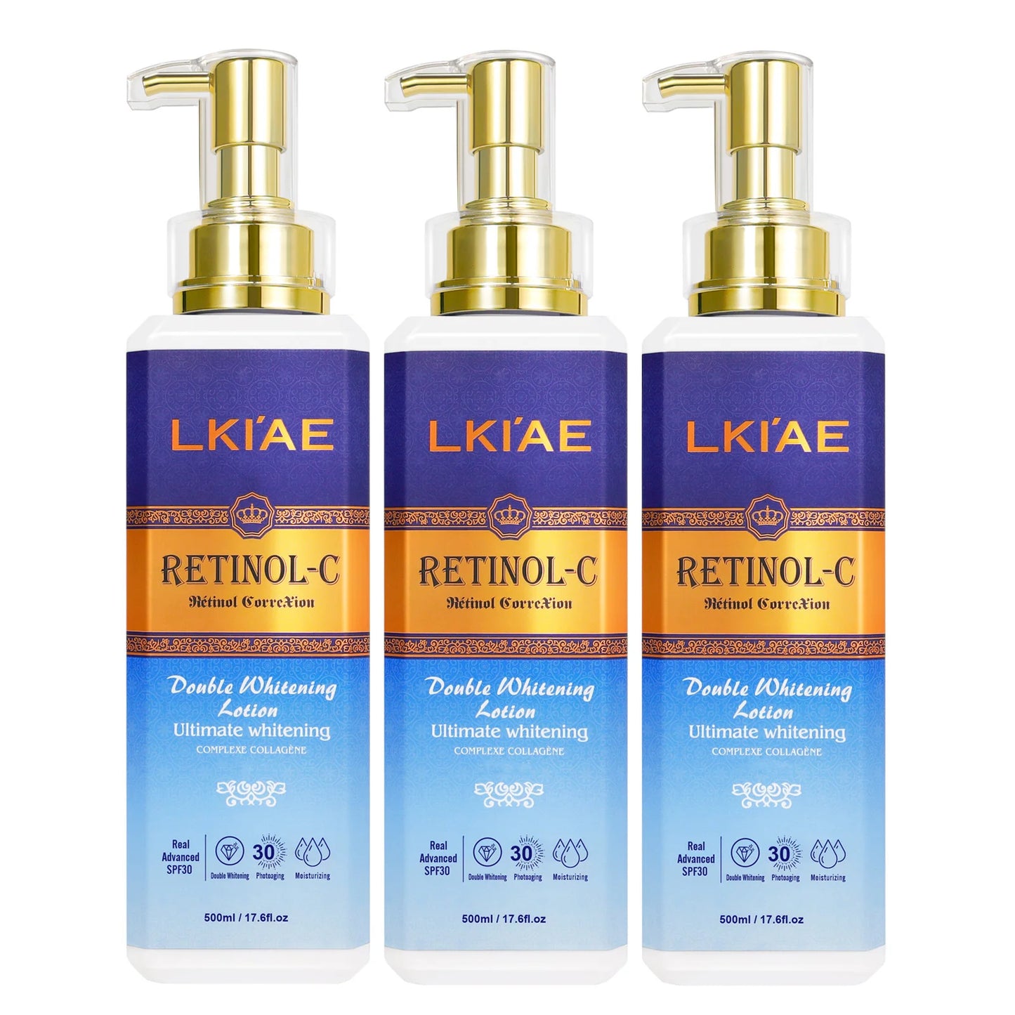 AILKE Retinol Whitening Skin Care Set With Collagen And Snail Extract