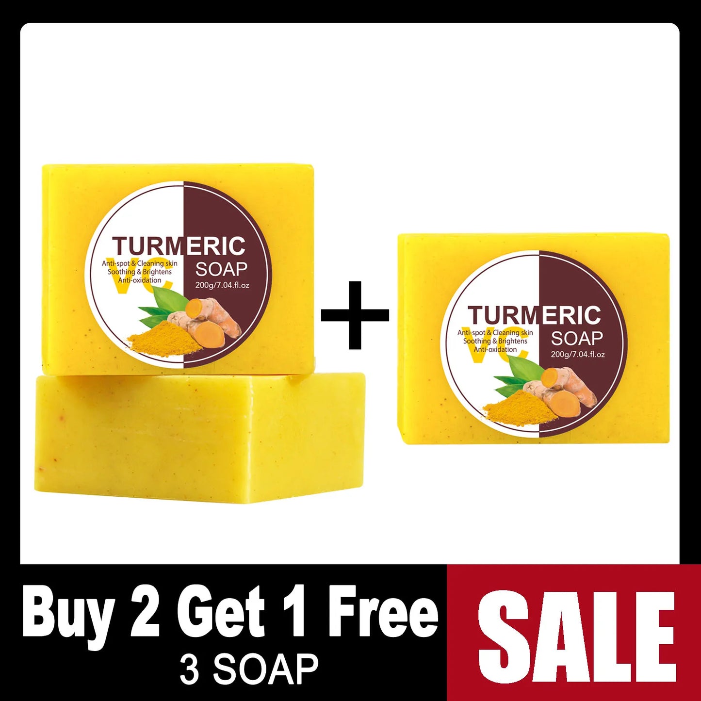 AILKE Turmeric Skin Care Cleanser Whitening Acne Dark Spots