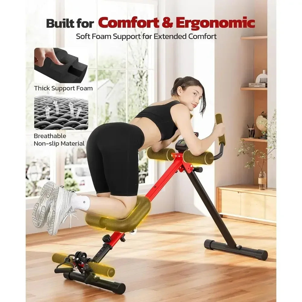Adjustable Ab Trainer For Home Fitness And Strength Training