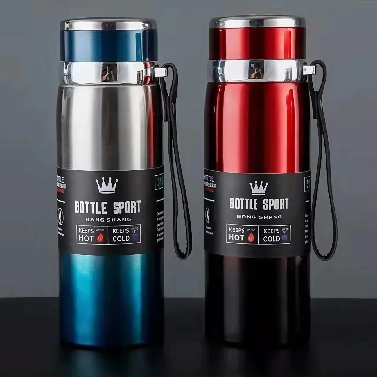 Stainless Steel Thermal Water Bottle Keep Cold And Hot