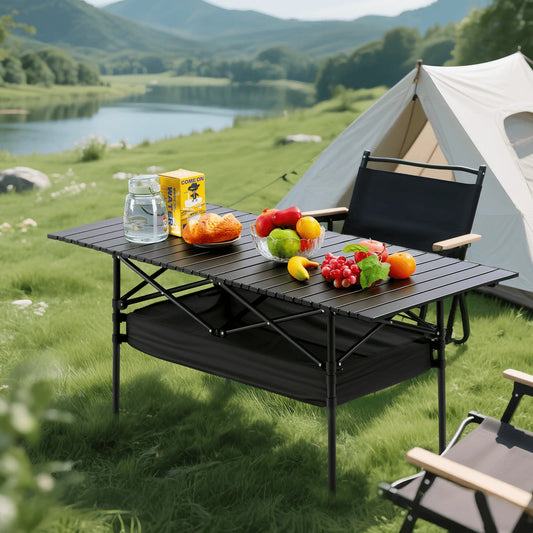 Senmeo Lightweight Folding Aluminum Camping Table