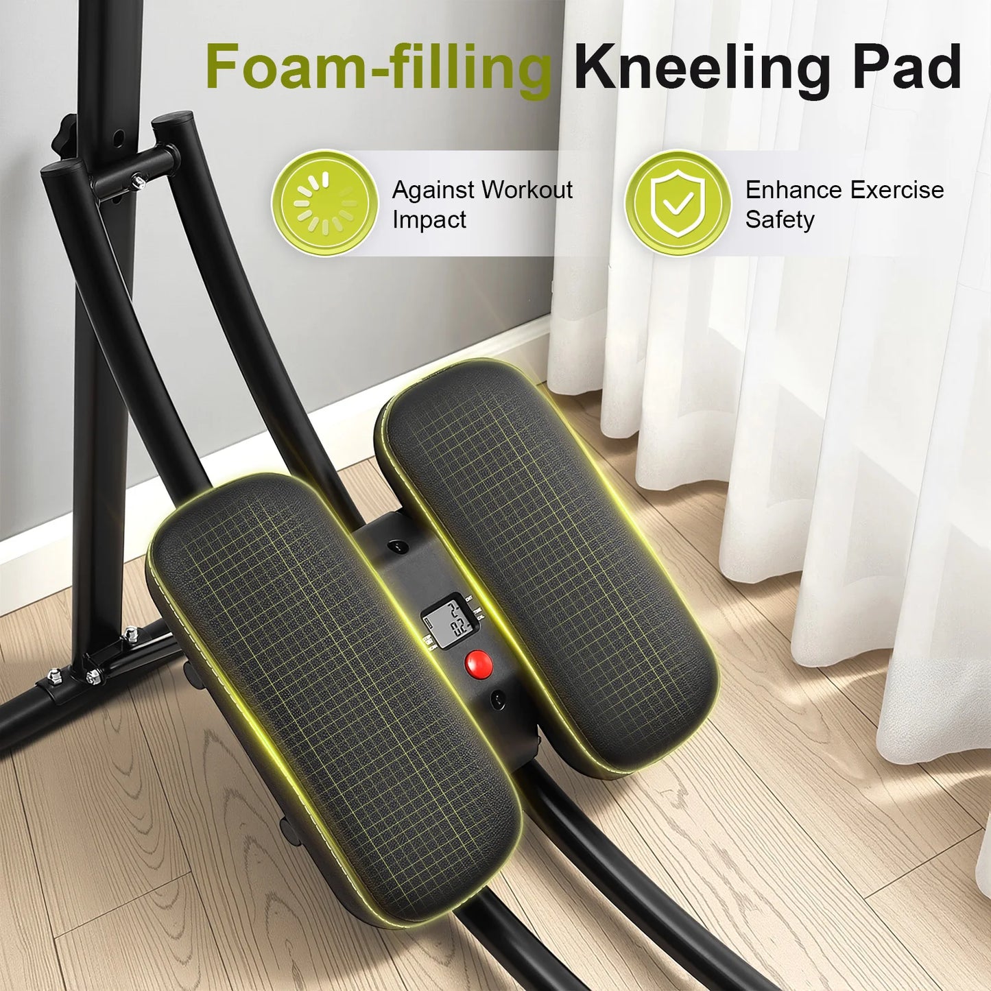 Home Gym Abdominal Cruncher Machine For Core Strength Training
