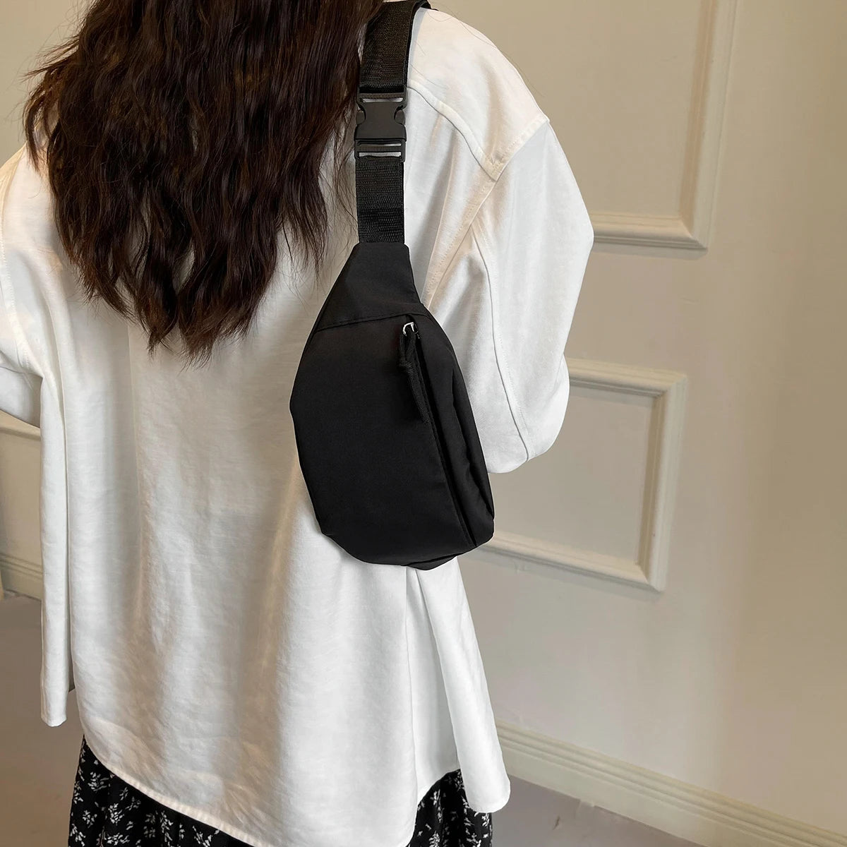 Aerocandy Unisex Nylon Fanny Pack Waist Sling Bag