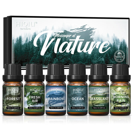 Hiqili Aromatherapy Fragrance Oils Set For Diffuser And Candles