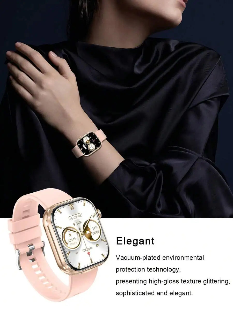 Smartwatch With Built In Earbuds Dual Display And Camera