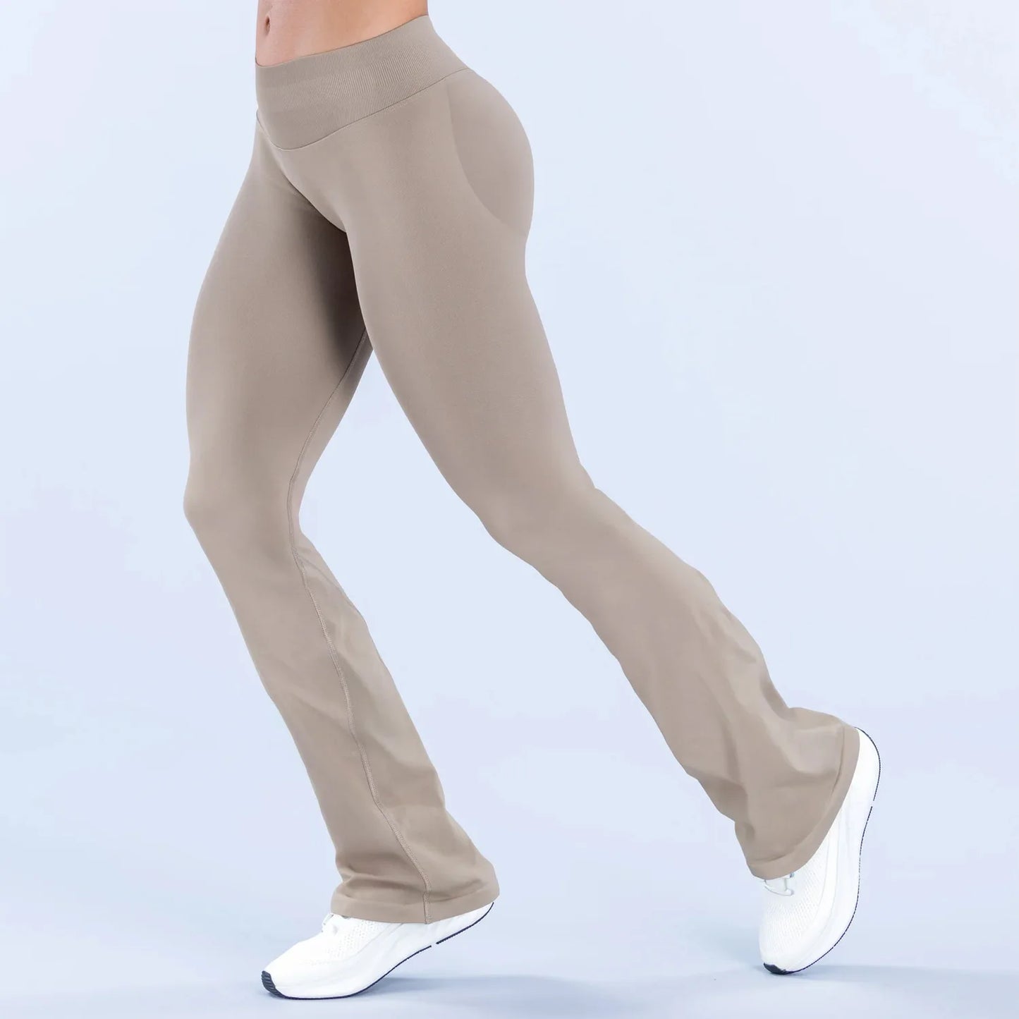 NCLAGEN Impact Flares Seamless Yoga Leggings For Women Scrunch Booty