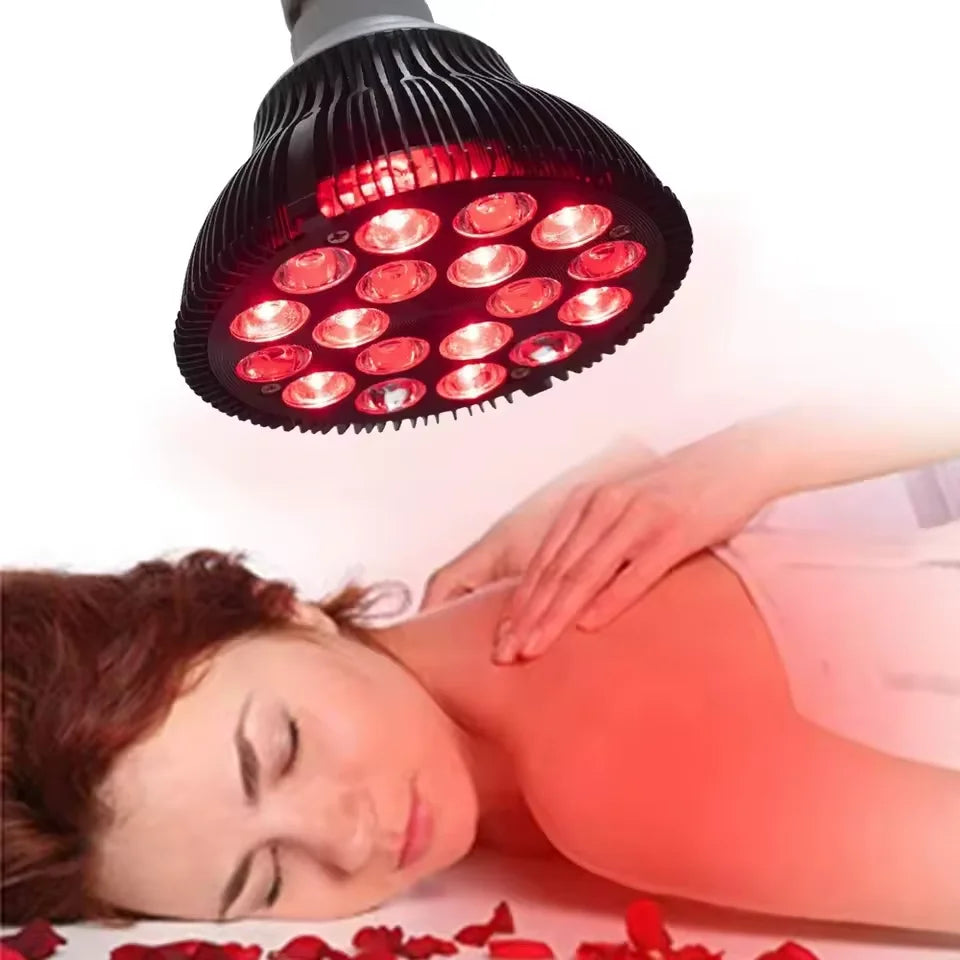High-Concerned Chemical Red Light Therapy Lamp With Holder 660nm 850nm