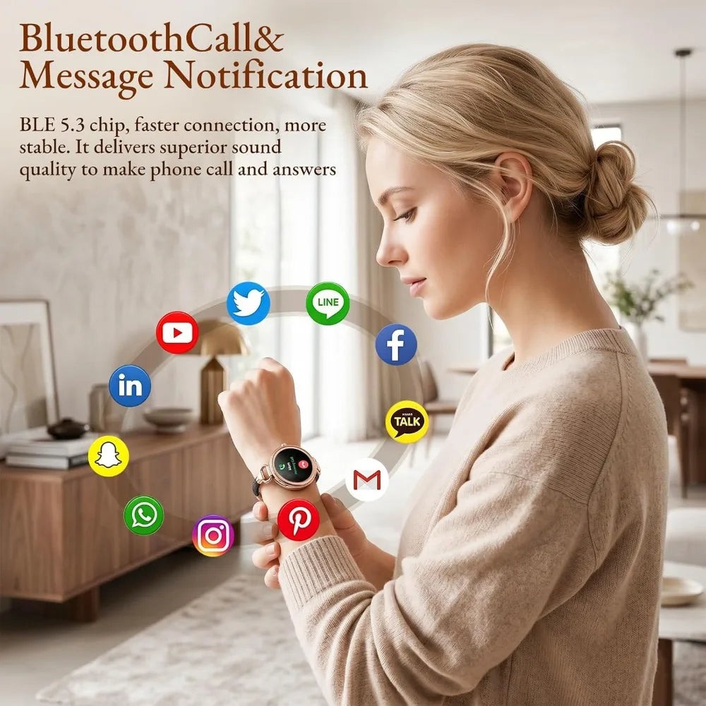 H96 Stylish Women's Smart Watch With Call Handling AMOLED