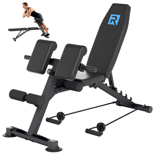 Adjustable Roman Chair Hyperextension Bench For Strength Training