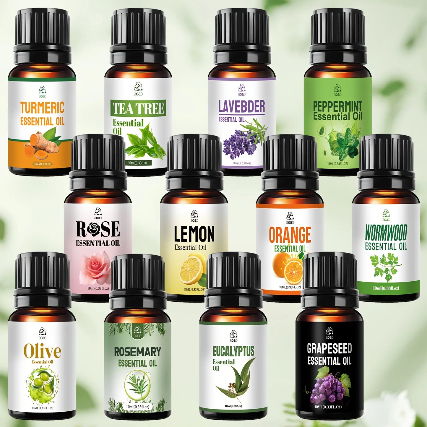 Aoao Skin Care Blend Essential Oil Set Facial Massage