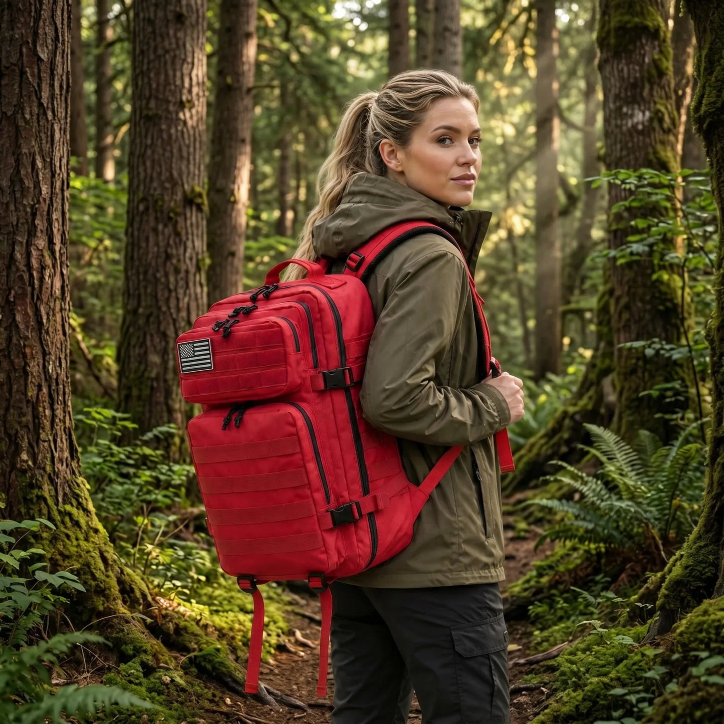 Refire Gear Durable Tactical Travel Backpack For Hiking