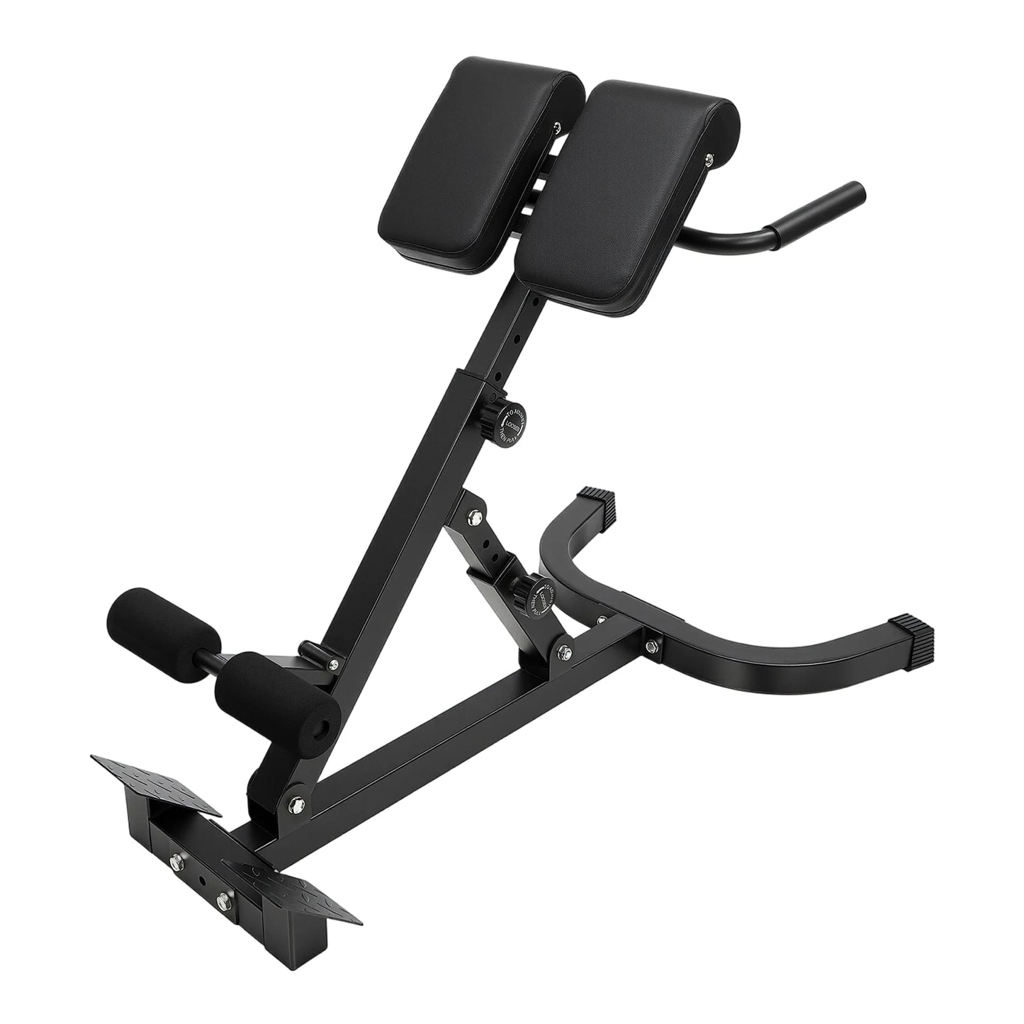 Hyperextension Bench With Adjustable Angles For Home Gym
