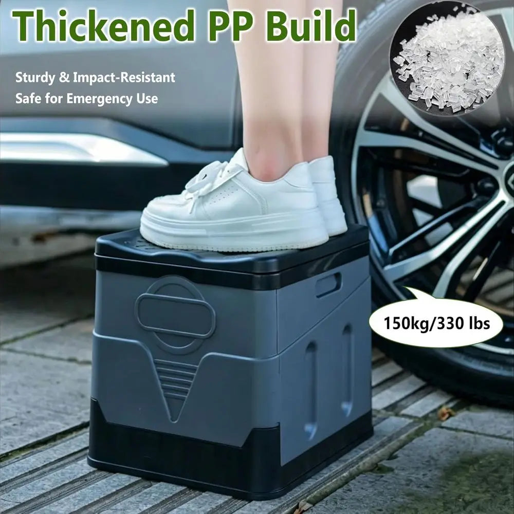 Portable Potty Overlanding Multiuse Bucket Toilet For Camping Travel